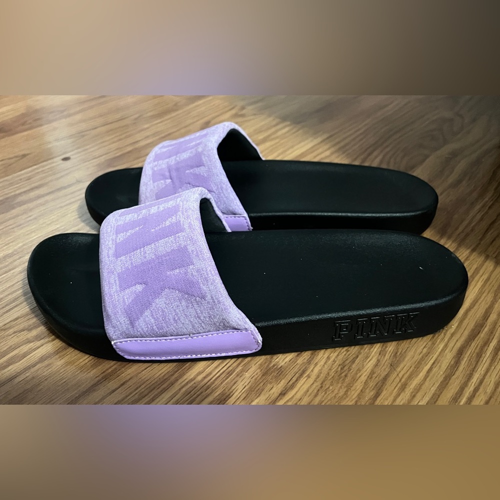 Victoria's Secret Purple Slides Sz 9
